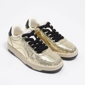 Buty sportowe cupsole 13 57 skóra złote BIMBA Y LOLA