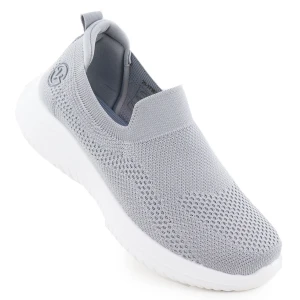 Buty sportowe damskie wsuwane szare Vinceza 17367