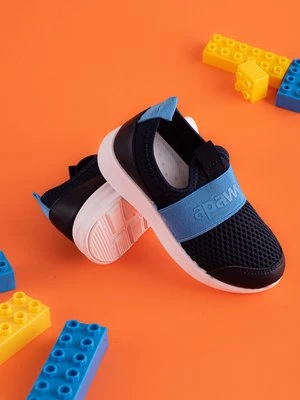 Buty sportowe dziecięce granatowo niebieskie Shelvt