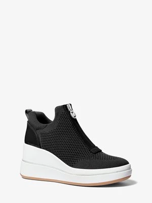 Buty sportowe Emmy na koturnie z siateczki MICHAEL Michael Kors