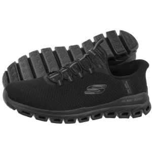Buty Sportowe Glide Step Noxus Slip-Ins Black 233010/BBK (SK253-b) Skechers