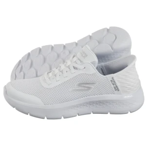 Buty Sportowe Go Walk Flex Slip-Ins Grand Entry White 124836/WHT (SK229-a) Skechers