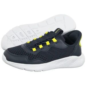 Buty Sportowe J Sprintye Fast In Navy Lime J65NQA 01454 C0749 (GE247-b) Geox