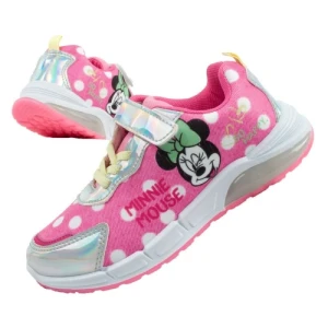 Buty sportowe Leomil DM011035 świecące ledy w spodzie różowe