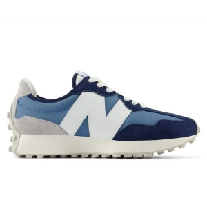 Buty sportowe męskie New Balance Nb 327 sneakersy zamszowe niebieskie (U327CJ)