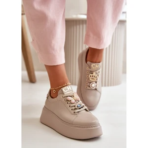 Buty Sportowe Model CheBello 4585 Beige - Step in style beżowy