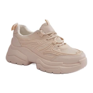 Buty Sportowe Model Lerista MM06 Light Beige - Step in style beżowy