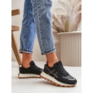 Buty Sportowe Model Mialunae YH30 Black - Step in style czarne