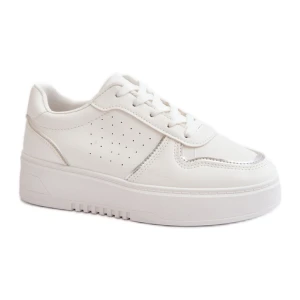 Buty Sportowe Model Mistra MS3107 White/Silver - Step in style białe