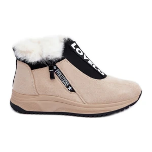 Buty Sportowe Model Zeriana NB708 Beige - Step in style beżowy