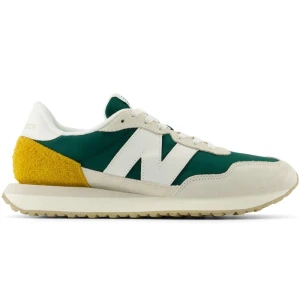 Buty sportowe New Balance MS237RTY zielono-beżowe zielone