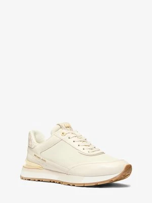 Buty sportowe Nova ze skóry i nylonu Michael Kors WANILIA COMBO (Naturalny)