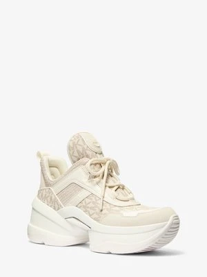 Buty sportowe Olympia z łączonych materiałów Michael Kors Outlet