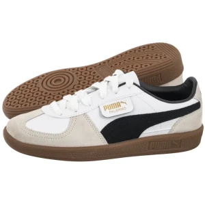 Buty Sportowe Palermo Lth Jr White-Vapor Gray-Gum 397275-01 (PU636-a) Puma