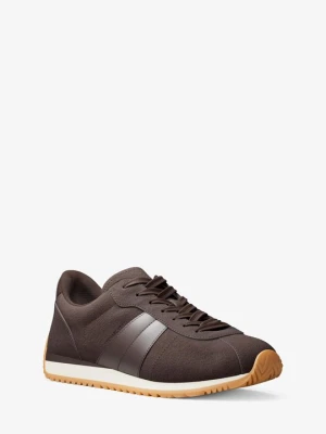 Buty sportowe Reign z zamszu Michael Kors CZEKOLADOWY (Brązowy)