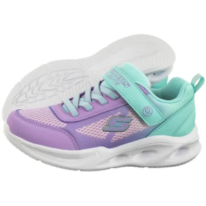Buty Sportowe S Lights Sola Glow Ombre Deluxe Turquoise/Lavendar 303714L/TQLV (SK243-a) Skechers
