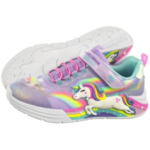 Buty Sportowe S Lights Unicorn Chaser Lavender/Multi 302298L/LVMT (SK247-a) Skechers