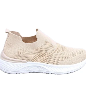 Buty sportowe skarpetkowe Suare Beige - Inello beżowy