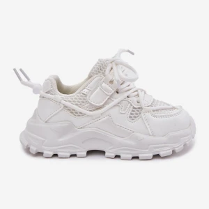Zdjęcie produktu Buty Sportowe Sneakersy Dziecięce Białe Inna marka