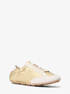 Buty sportowe Susie z metalicznej skóry i zamszu MICHAEL Michael Kors