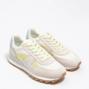 Buty sportowe techniczne dwoina i nylon 13 19 jasnoszare BIMBA Y LOLA