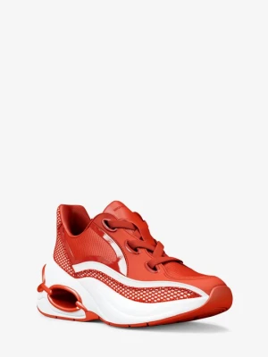Buty sportowe Toni z mieszanych materiałów Michael Kors KARMAZYNOWY (Czerwony)