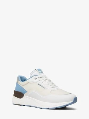 Buty sportowe Trevor z łączonych materiałów Michael Kors CHAMBRAY (Niebieski)