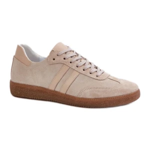 Buty Sportowe Zazoo N1068 Beige beżowy