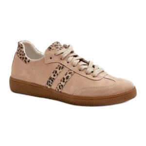 Buty Sportowe Zazoo N1068 Beige beżowy