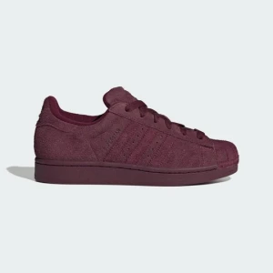 Buty Superstar II Adidas bordowy