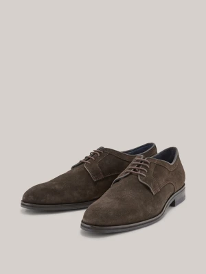 Buty sznurowane Velluto Kleitos ciemnobrązowe Joop