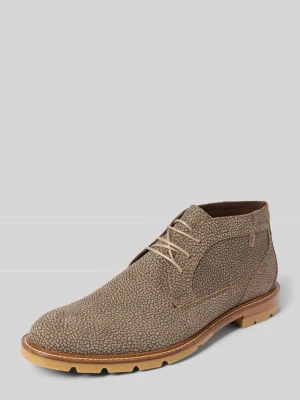 Buty sznurowane z detalem z logo Floris van Bommel