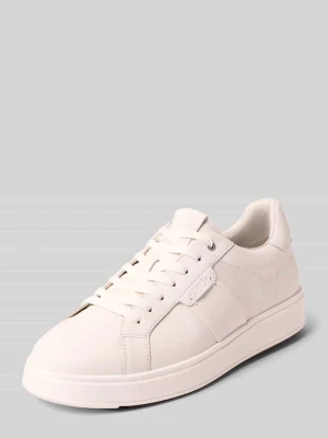 Buty sznurowane z naturalnej skóry Tamaris Biały