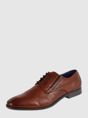 Buty sznurowane ze skóry model ‘Savio Evo’ Bugatti