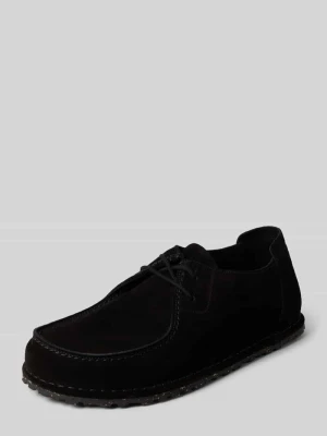 Buty sznurowane ze skóry model ‘UTTI LACE SUEDE LEATHER’ Birkenstock