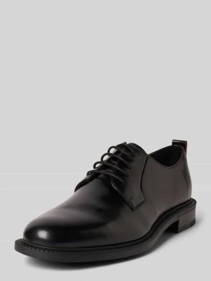Buty sznurowane ze skóry naturalnej model ‘LYSANDER’ HUGO