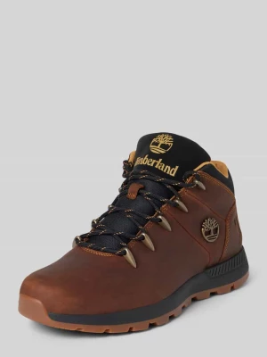 Buty sznurowane ze skóry z detalami z logo model ‘Sprint Trekker’ Timberland