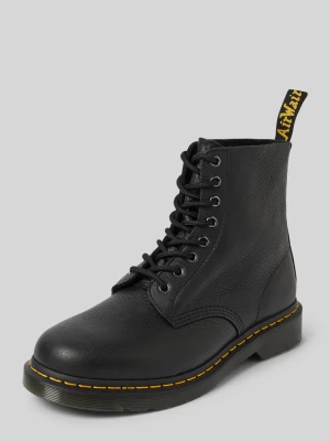 Buty sznurowane ze skóry z ozdobnym szwem model ‘Eye’ Dr. Martens