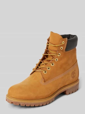 Buty sznurowane ze skóry z wytłoczonym logo Timberland