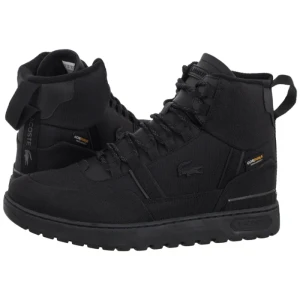 Buty T-Clip Wntr Mid 224 1 SMA Blk/Blk 748SMA0040.02H (LC459-a) Lacoste