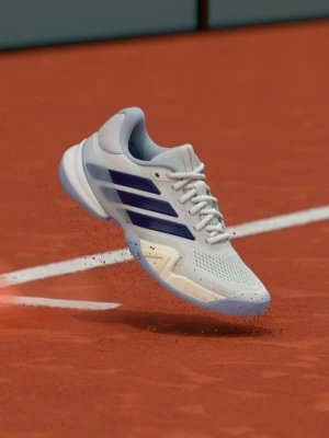 Buty tenisowe na nawierzchnię ziemną Adidas biały