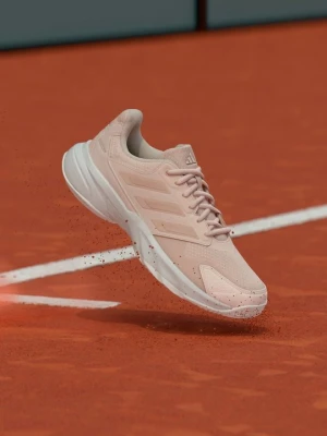 Buty tenisowe na nawierzchnię ziemną Adidas jasnoróżowy