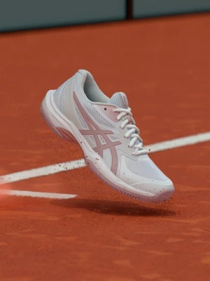 Buty tenisowe na nawierzchnię ziemną Asics biały