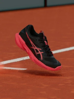 Buty tenisowe na nawierzchnię ziemną Asics czarny