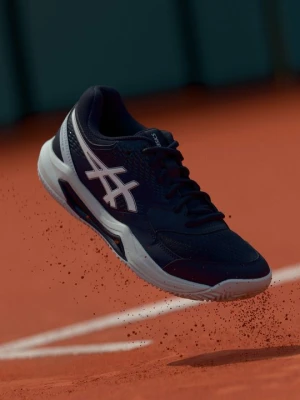 Buty tenisowe na nawierzchnię ziemną Asics granatowy