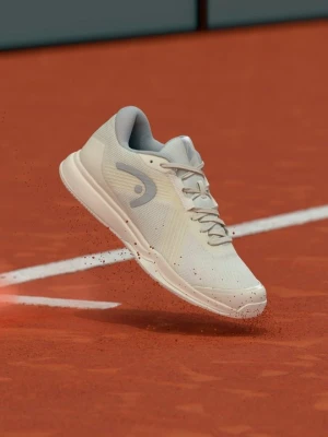 Buty tenisowe na nawierzchnię ziemną Head mleczny