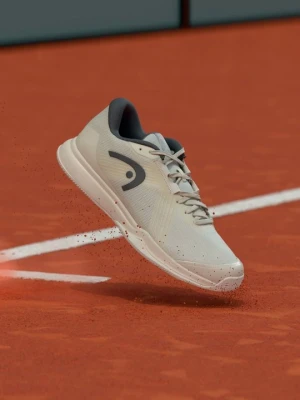 Buty tenisowe na nawierzchnię ziemną Head mleczny