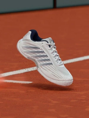 Buty tenisowe na nawierzchnię ziemną K-swiss biały