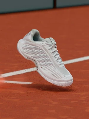 Buty tenisowe na nawierzchnię ziemną K-swiss biały