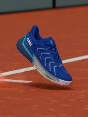 Buty tenisowe na nawierzchnię ziemną K-swiss niebieski